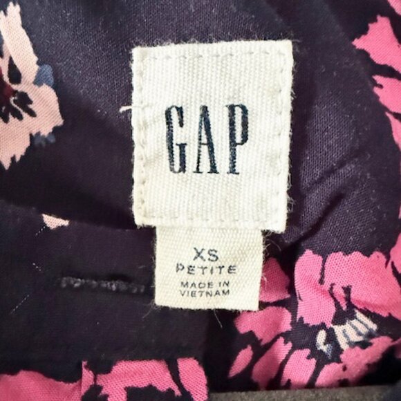 Gap Petite XS shirtwaist dress with waist tie - Picture 3 of 10